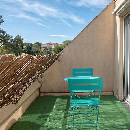 Studio Terrasse Montpellier - Parking Prive - Proche Ligne 1 Εξωτερικό φωτογραφία